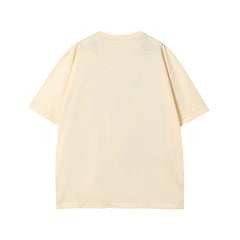 Camisas Vintage Hombre Short Sleeve T-Shirt Summer Loose Top