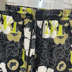 East Coast Shorts Summer Casual Blue Digital Print Shorts Beach Shorts