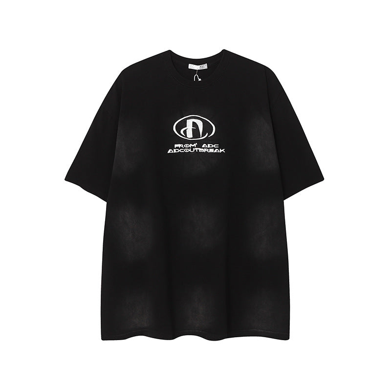 Camisas Vintage Hombre Vintage Short Sleeve T-Shirt oversize