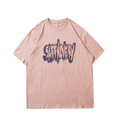 Camisas Vintage Hombre Vintage Short Sleeve T-Shirt Summer Loose