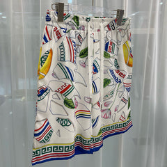 East Coast Shorts Summer Casual Digital Print Men's Shorts Beach Shorts