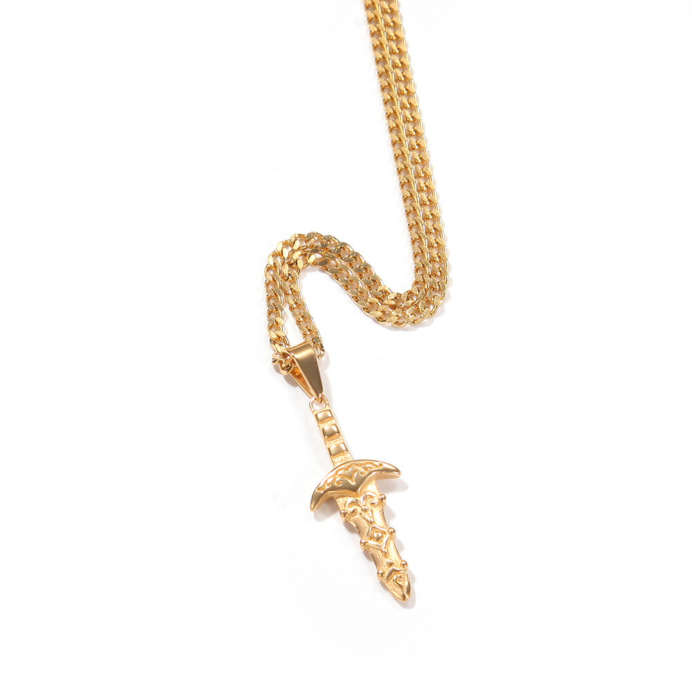 Jewelry Hip Hop Gun Bow Arrow Axe Pendant Armament