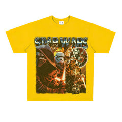 Film Star T Shirt European and American Classic Star Wars Movie Short Sleeve Loose Retro T-shirt