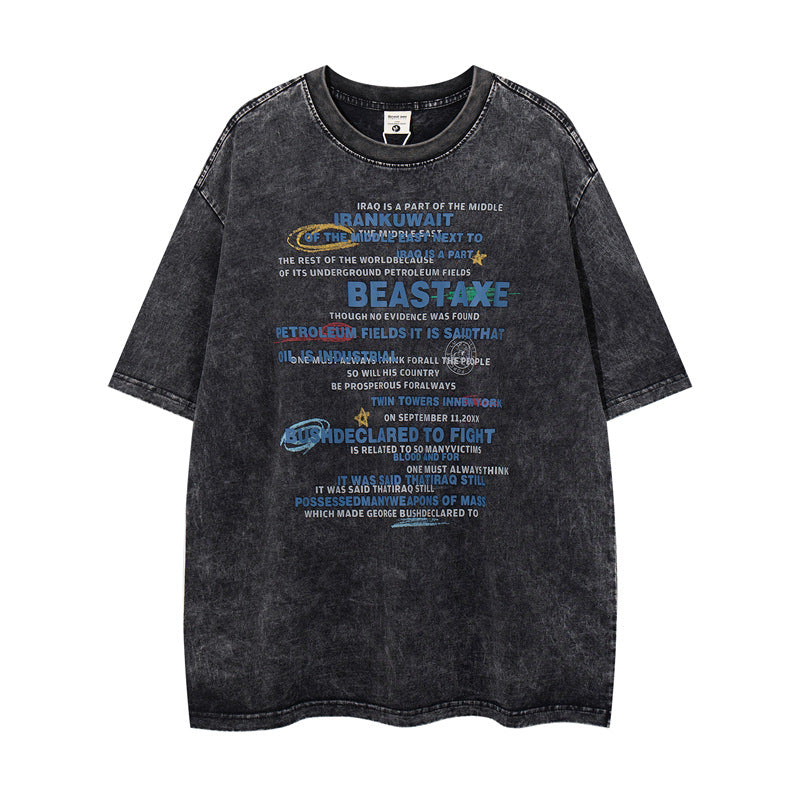 80s Casual Classics Shirts Vintage Loose Crew Neck Short Sleeve T-Shirt