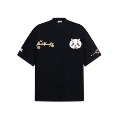 80s Casual Classics Shirts Embroidered Short Sleeve Top Owersize Loose T-Shirt