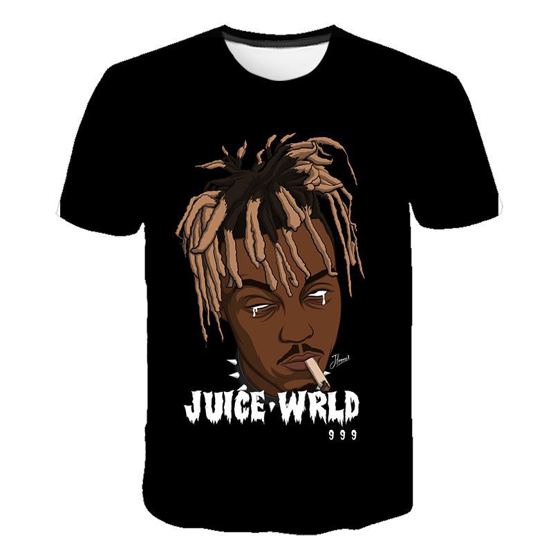 Juice WRLD T Shirt 3D Printing Loose