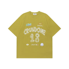 Ellie Seattle Shirt Crew Neck Short Sleeve T-Shirt Hip Hop oversize