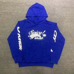 Justin Bieber Justice World Tour Hoodie Autumn and Winter Bieber Same Style Loose Blue Hoodie Sweater