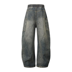 American Mens Jeans Retro Loose Jeans