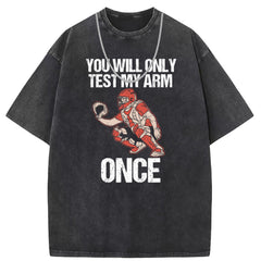 Men T Shirts Old anime oversize printed short-sleeved T-shirt