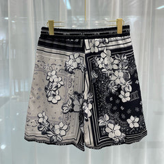 East Coast Shorts Summer Casual Digital Print Men's Shorts Beach Shorts