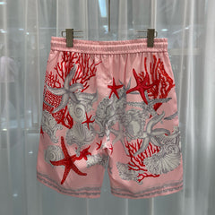 East Coast Shorts Summer Digital Print Men's Beach Shorts