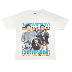 Film Star T Shirt Hong Kong God of Song Zhang Xueyou Printed Loose Street T-shirt