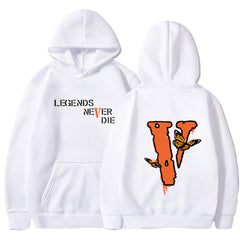 Juice WRLD in Loving Memory Hoodie Vlone & Friends Sweater Loose