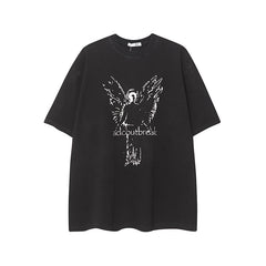 Camisas Vintage Hombre Short Sleeve T-Shirt Summer Casual Top