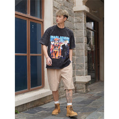 Film Star T Shirt Movie 2001 Space Roaming Printing Personalized Cotton Short Sleeve Loose round Neck Retro T-shirt