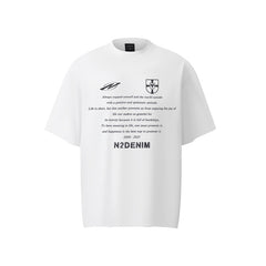 80s Casual Classics Shirts Short Sleeve T-Shirt Summer Loose Casual Crew Neck