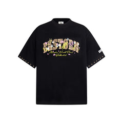 80s Casual Classics Shirts Flower Embroidery Short Sleeve T-Shirts