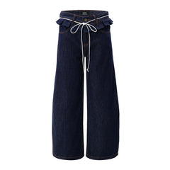 American Mens Jeans Loose Casual Wide Leg Pants