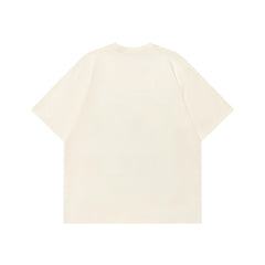 Ellie Seattle Shirt Summer Loose Wash Old Half Sleeve T-Shirt