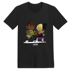 Juice WRLD T Shirt Cartoon Juice WRLD Printed Week T-shirt Cute Style