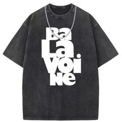 Men T Shirts Old vintage cotton short-sleeved T-shirt