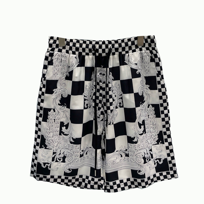 East Coast Shorts Summer Casual Digital Print Men's Shorts Beach Shorts
