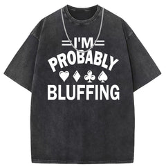 Men T Shirts Pure cotton round neck short-sleeved T-shirt women's washed and old