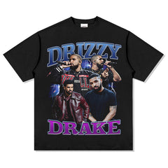 Drake T Shirts Hip Hop Loose T Shirts
