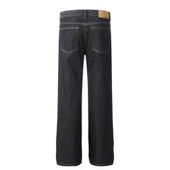 American Men Jeans Retro Wash Old Straight Jeans