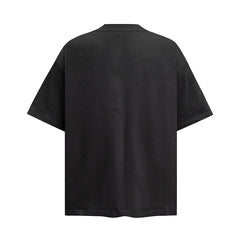 Ellie Seattle Shirt Vintage Cat Print Crew Neck T-Shirt