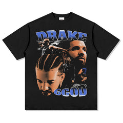 Drake T Shirts Hip Hop Loose T Shirts