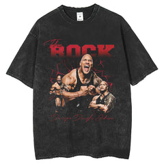 Men T Shirts Old Washing Water T-Shirts Printed Short Sleeves