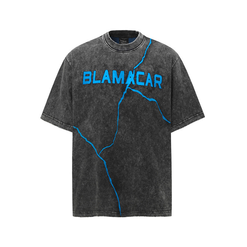 80s Casual Classics Shirts Washed Old Punk Loose Crew Neck Short Sleeve T-Shirts