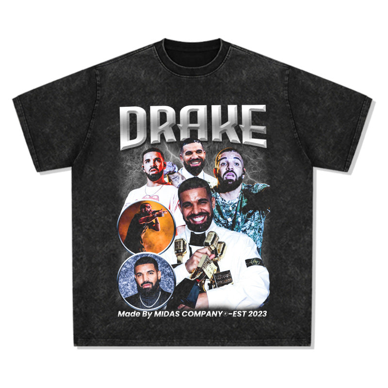 Drake T Shirts Hip Hop Loose T Shirts
