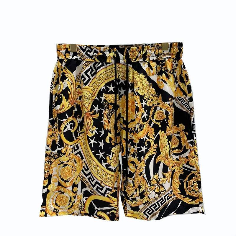 East Coast Shorts Summer Casual Digital Print Men's Shorts Beach Shorts