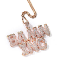 Jewelry Customized Letter Necklace Word Up Alphabet Pieces St. Valentine's Royalty