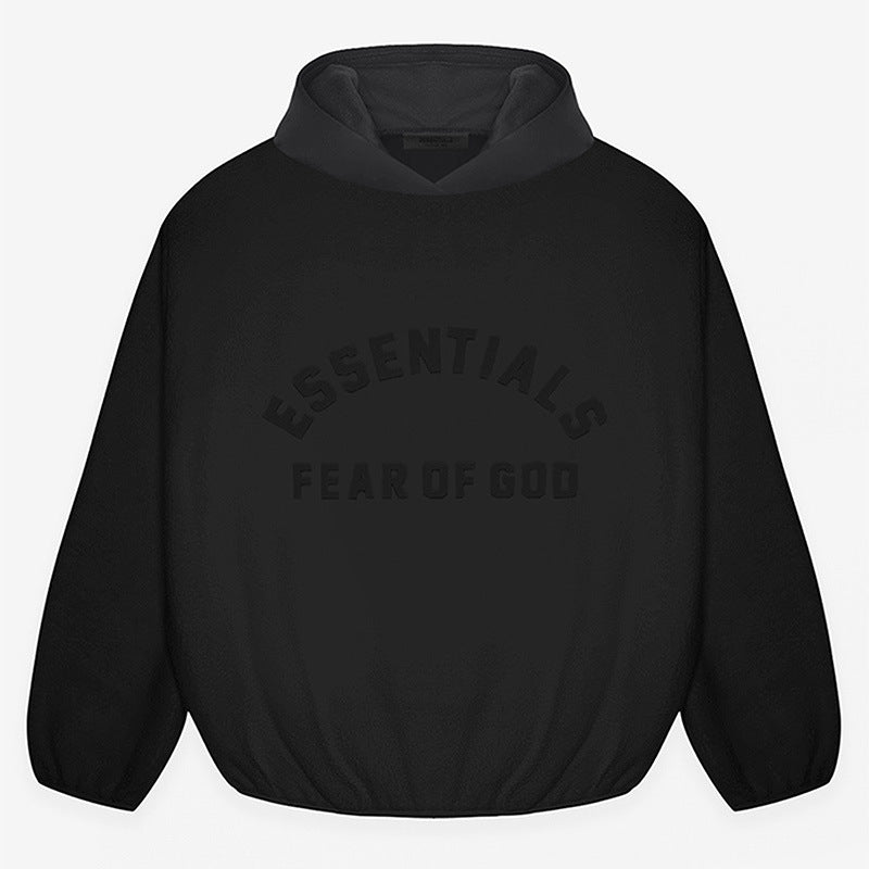 Fog Essentials Hoodie Fleece Loose Hooded Sweater