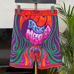 East Coast Shorts Summer Casual Digital Printed Beach Shorts Shorts