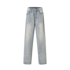 American Mens Jeans Vintage Wash Make Old Jeans