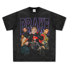 Drake T Shirts Hip Hop Loose T Shirts