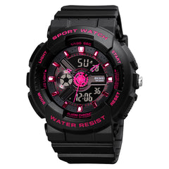 Analog-Digital Watch Outdoor Sports Electronic Watch Women