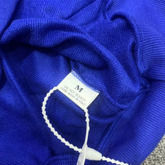 Justin Bieber Justice World Tour Hoodie Autumn and Winter Bieber Same Style Loose Blue Hoodie Sweater