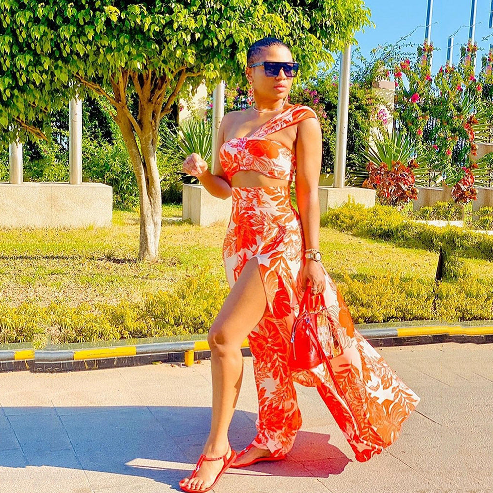 Mariah Carey See Through Dress Sexy Dress Tube Top Split Sleeveless Long Dress