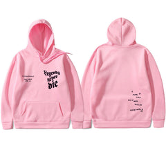 Juice WRLD in Loving Memory Hoodie Autumn and Winter Fleece Sweater Warm