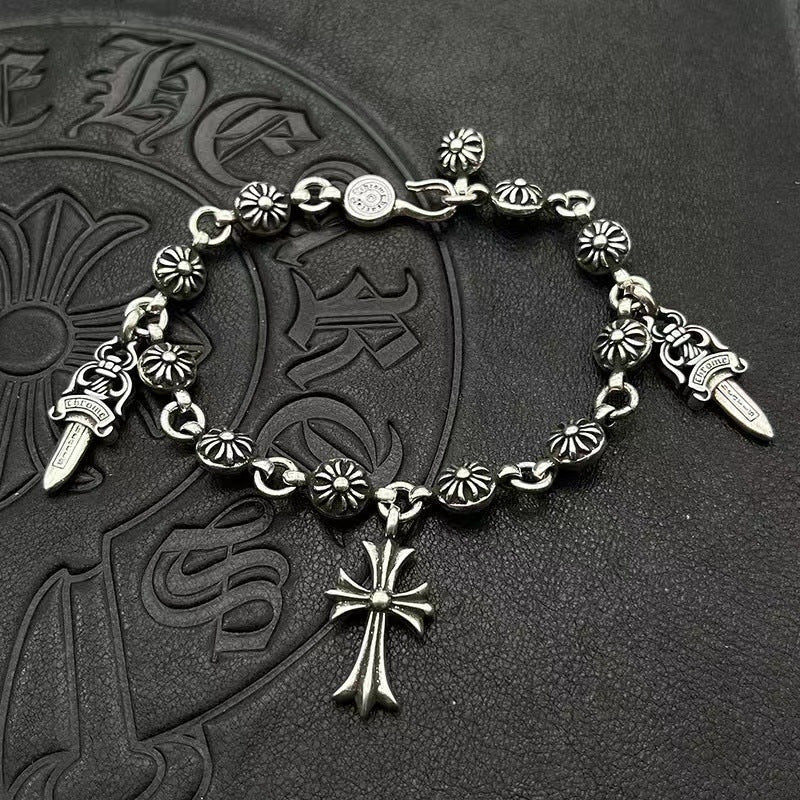 Chrome Heart Bracelet Pendant