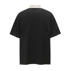 80s Casual Classics Shirts Lapel Loose Short Sleeve T-Shirt Summer Casual Top