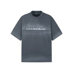 80s Casual Classics Shirts Letter Embroidered Short Sleeve T-Shirt Top Loose Top