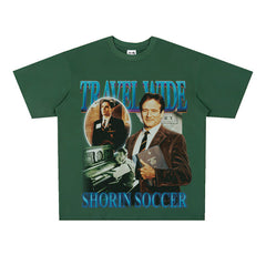 Film Star T Shirt Movie Dead Society Loose Retro Street Cotton T-shirt Men and Women