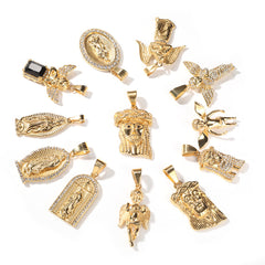 Jewelry Hip Hop Angel Pendant Necklace Angel Pieces